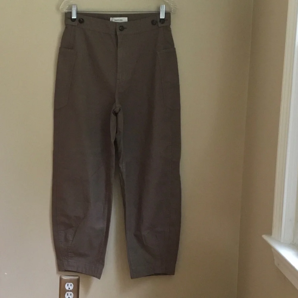 NEW Everlane The Fatigue Barrel High Rise Pants